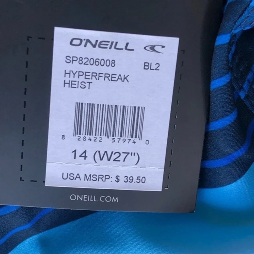O'NEILL Boys' Hyperfreak Heist Quick Dry Stretch Boardshort
